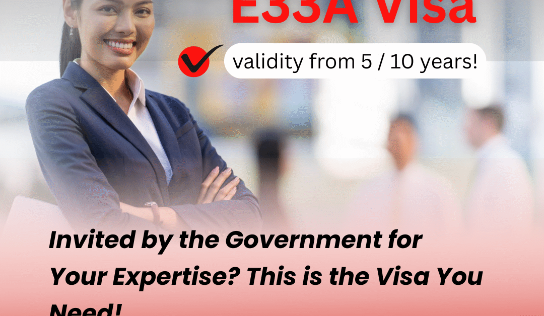 E33A Visa for Foreign Expert Workers