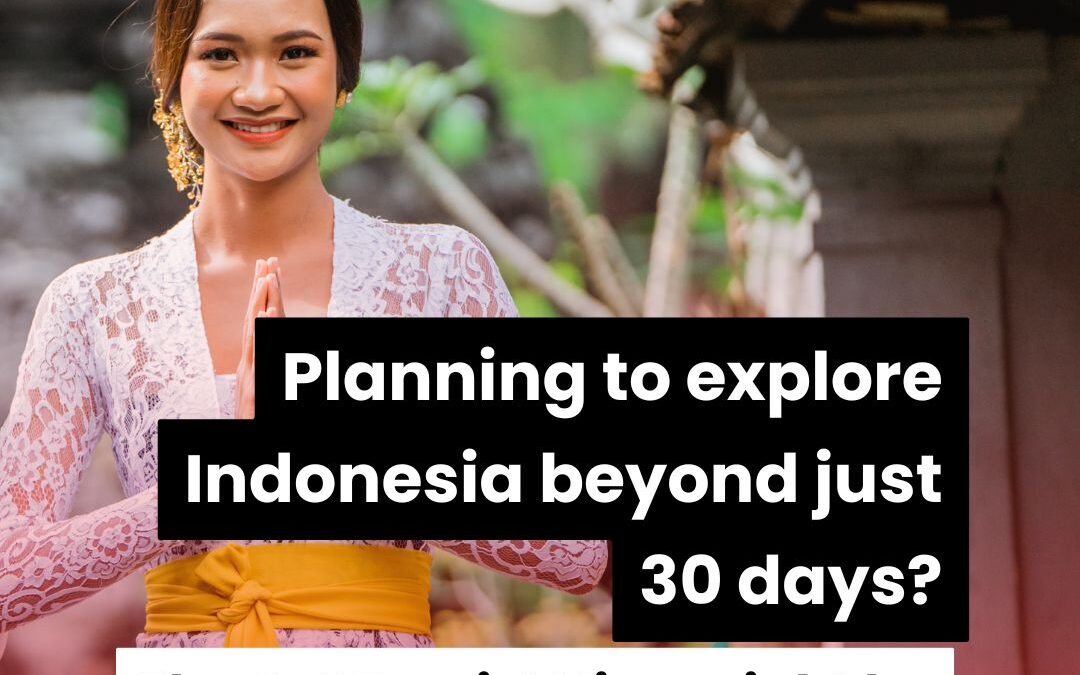 INDONESIA VISA C-1 Tourist Visa (Single Entry)