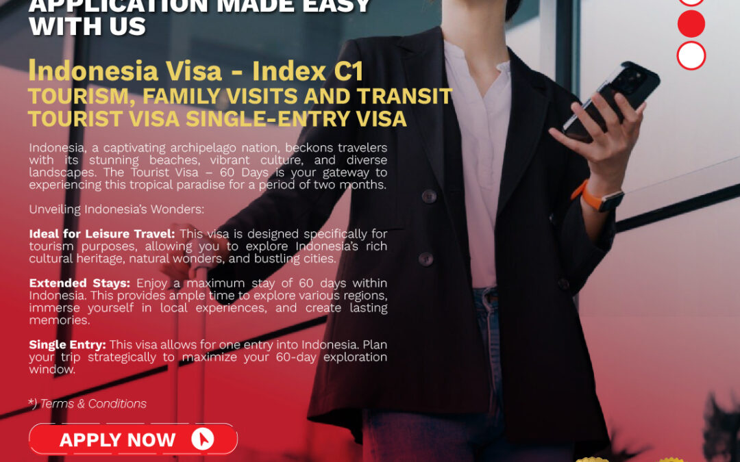INDONESIA E-VISA C1 FOR TOURIST