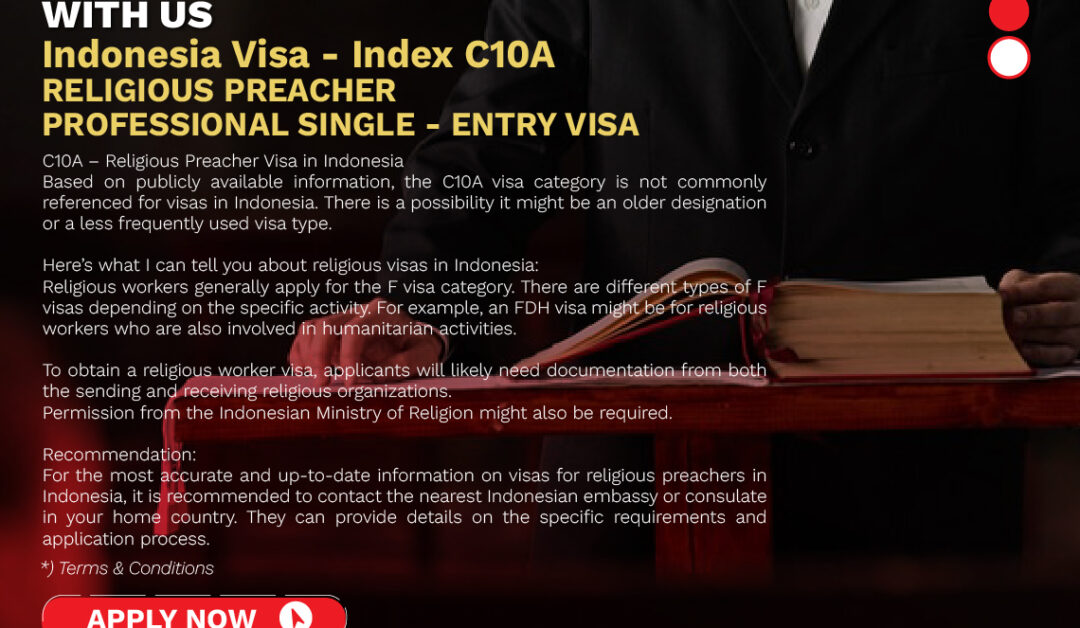 INDONESIA E-VISA C10A