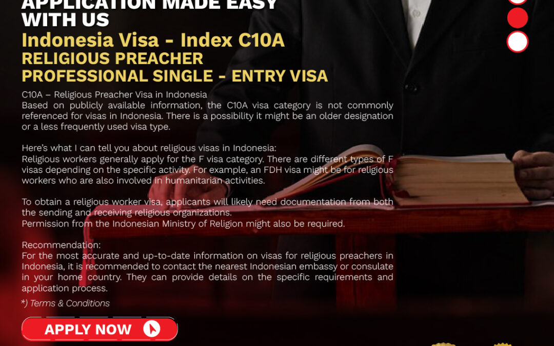 INDONESIA E-VISA C10A