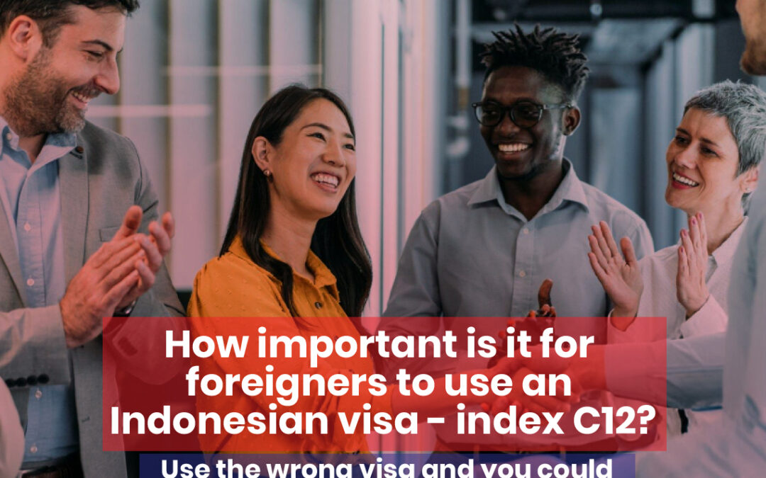 How Important Is It for Foreigners to Use an Indonesian Visa β Index C12?
