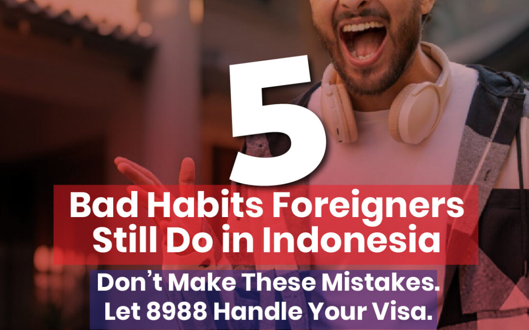 5 Bad Habits Foreigners Still Do in Indonesia