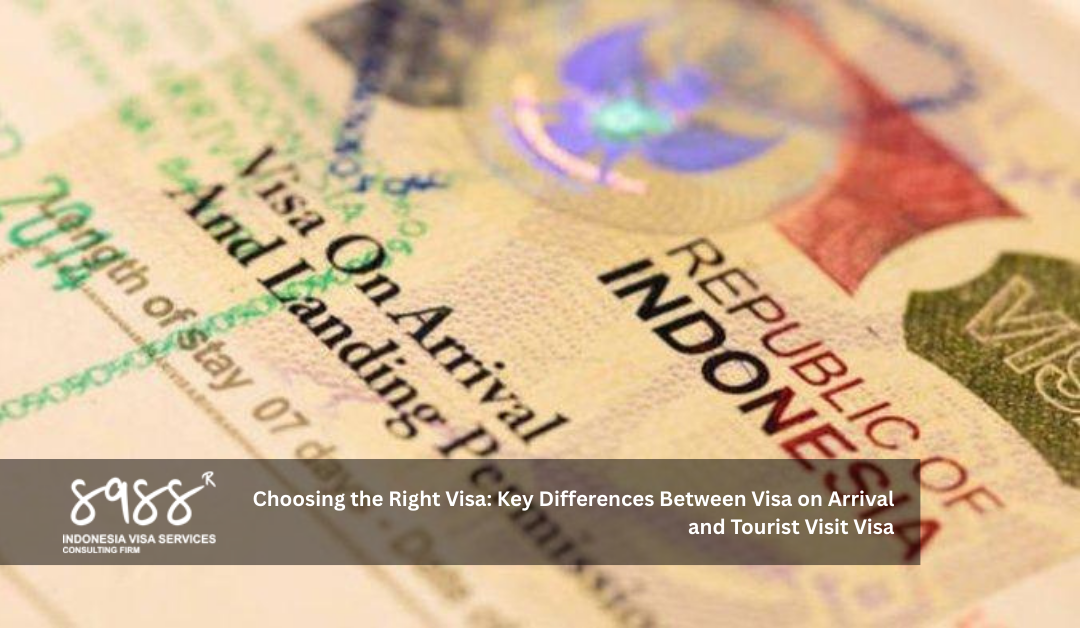Choosing the Right Visa: Key Differences Between Visa on Arrival and Tourist Visit Visa