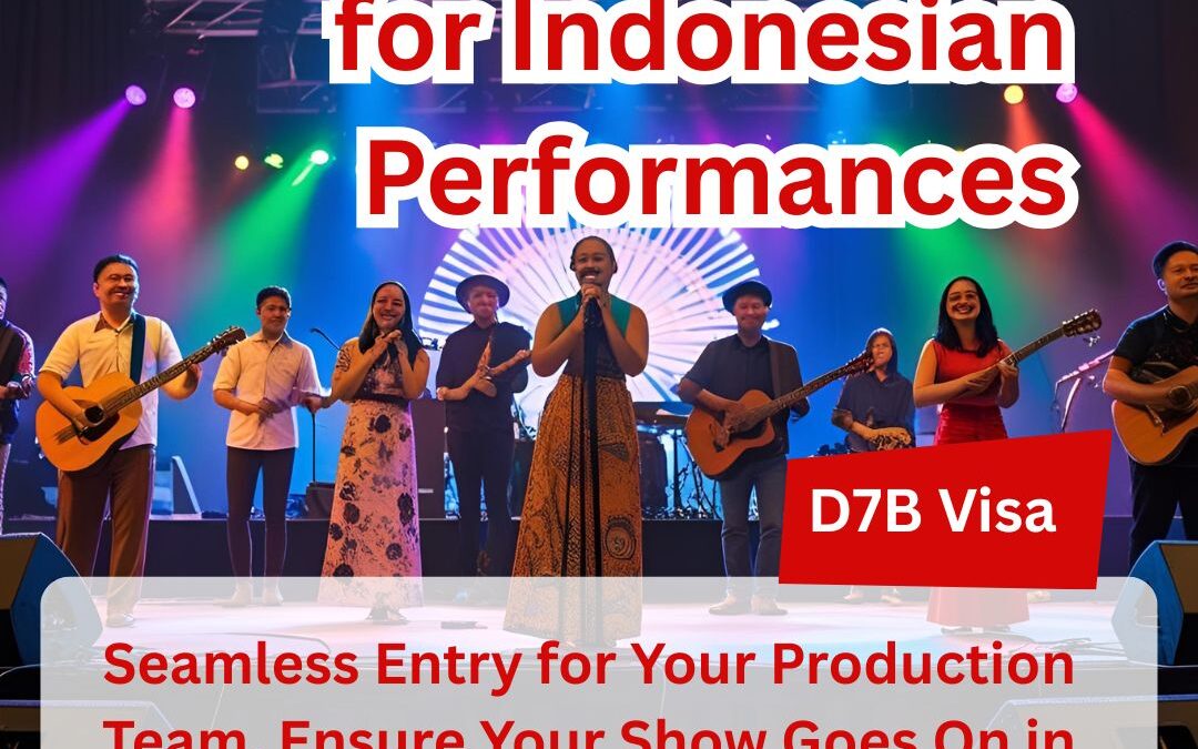 Support the Show? D7B Music Performance Crew Visa!
