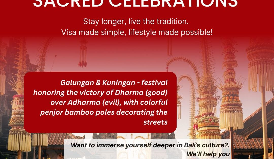 Experience Bali’s Sacred Celebrations 🙏✨