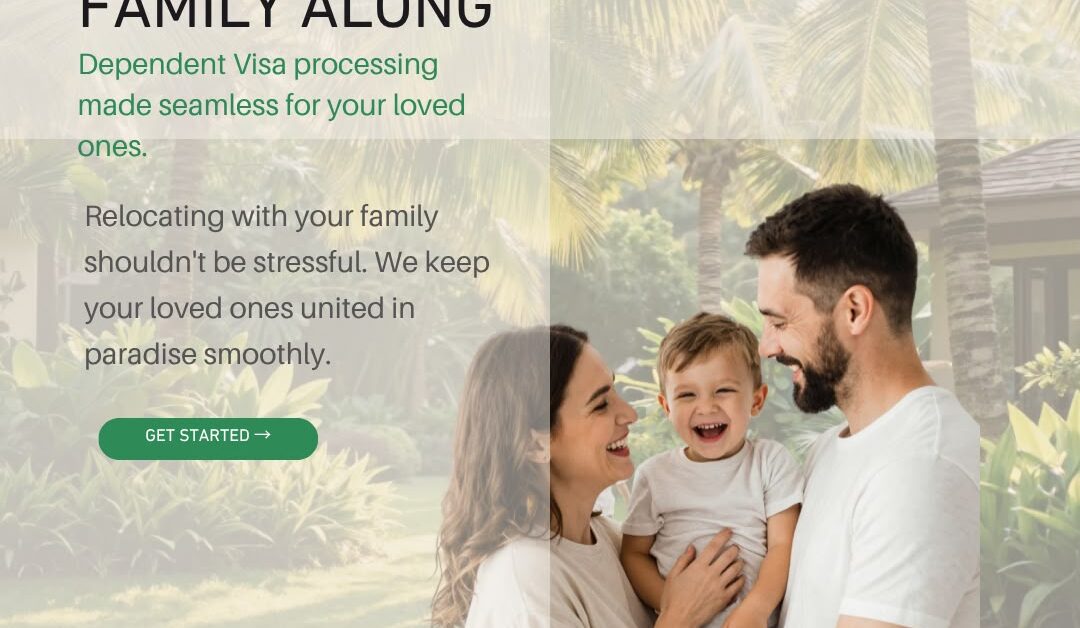 BRING YOUR FAMILY ALONG.